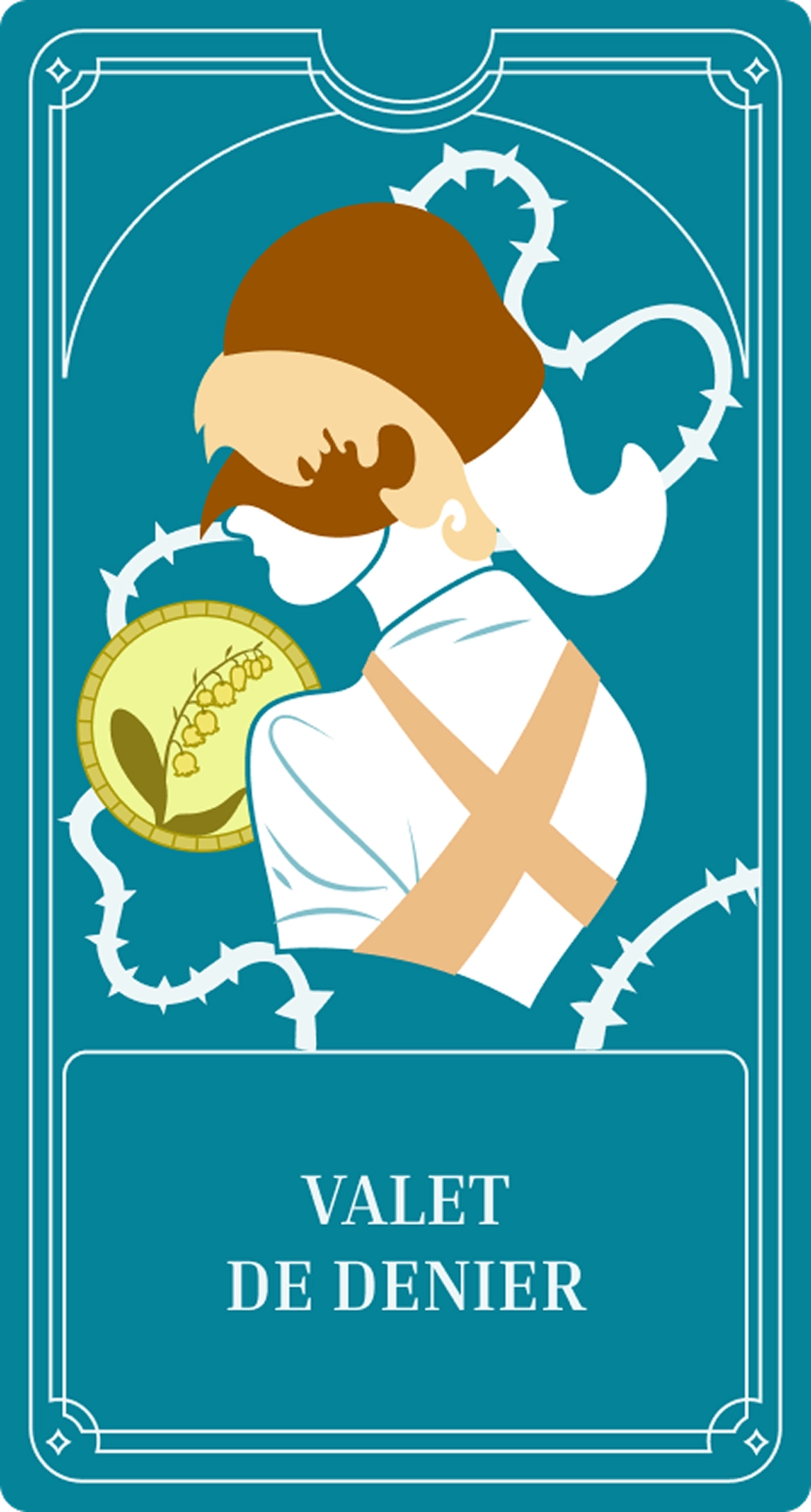 Exemple de carte de tarot