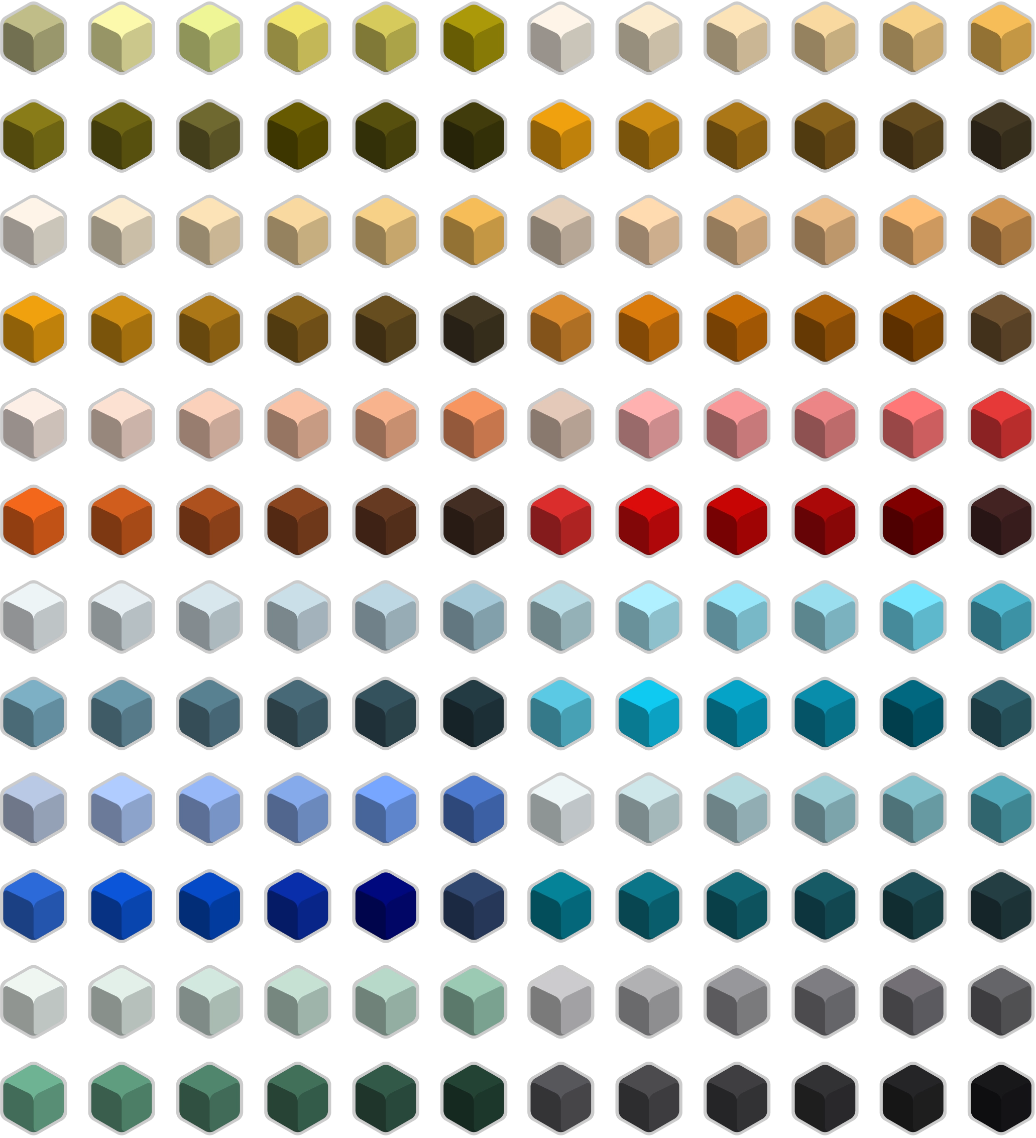 Palettes de couleurs